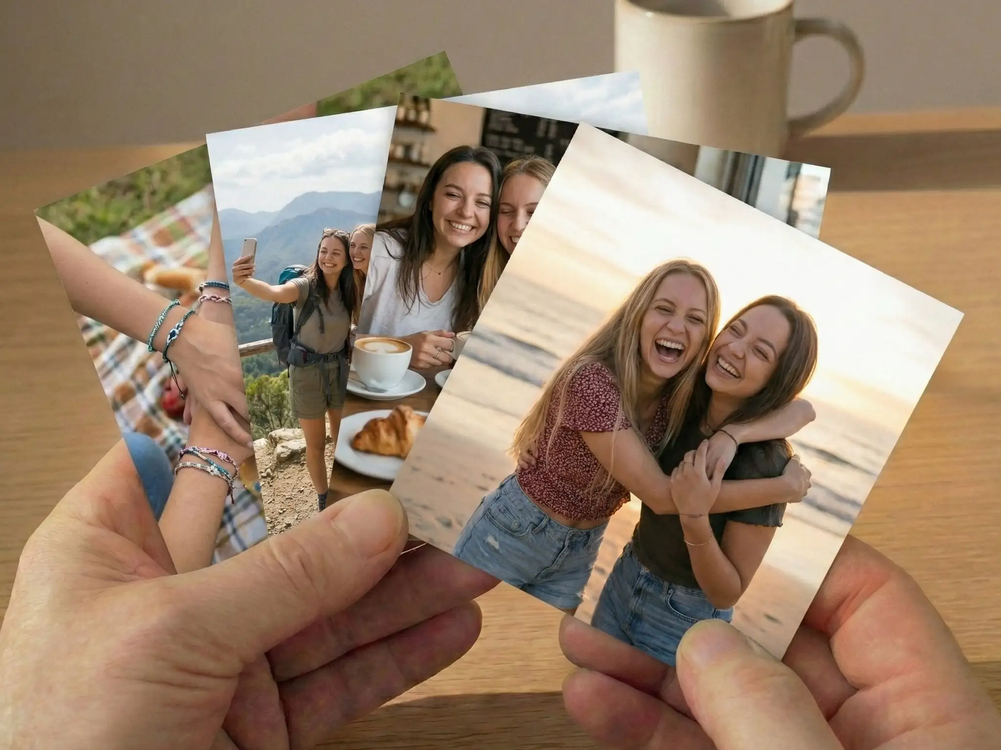 Magnet-Kachel als Geschenk für Schwester